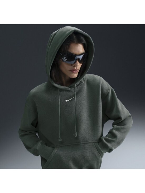 Nike Tops - Women's Nike Sportswear Phoenix Fleece Hoodie Small Vintage Green/Sail